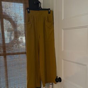 Umgee Mustard Yellow Pants